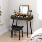 Pintura Dressing Table with Mirror
