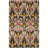 Kline Ikat Hand Tufted Wool Ikat Rug-1789551795