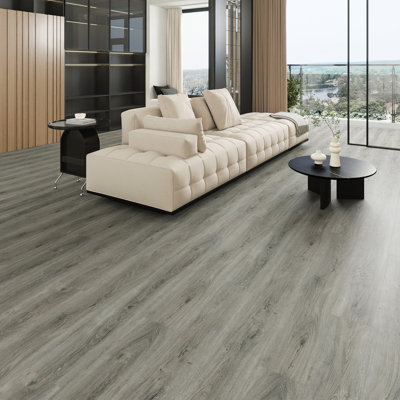 Hayes 7 po X 48 po Plancher de vinyle rigide 12mil 5mm