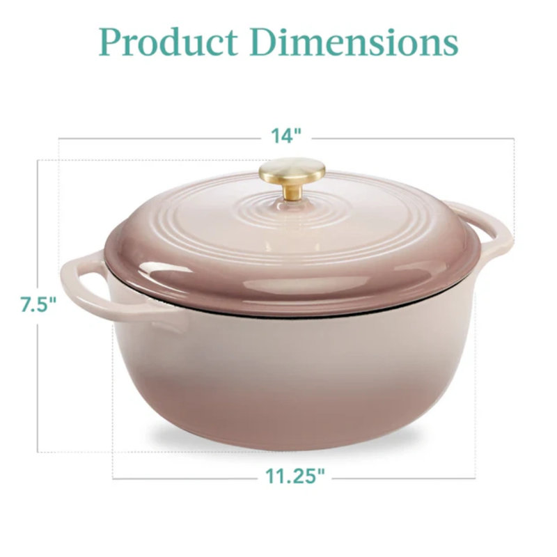 Dutch Oven- 6Qt, Beige