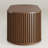 47.2" Sliding Tambour Door Coffee Table, Customizable To Various Designs With Storage.-905330449