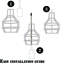 Auguste 3 - Light Black Kitchen Island Pendant