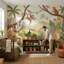 Papier peint jungle animaux tropicaux-589870248-589870255