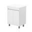 Ensemble de meuble-lavabo moderne autoportant avec lavabo et beaucoup de rangement Calvera