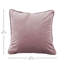 Coussin rectangulaire en microfibre lombaire avec passepoil, paquet de 2-114638918-114638936