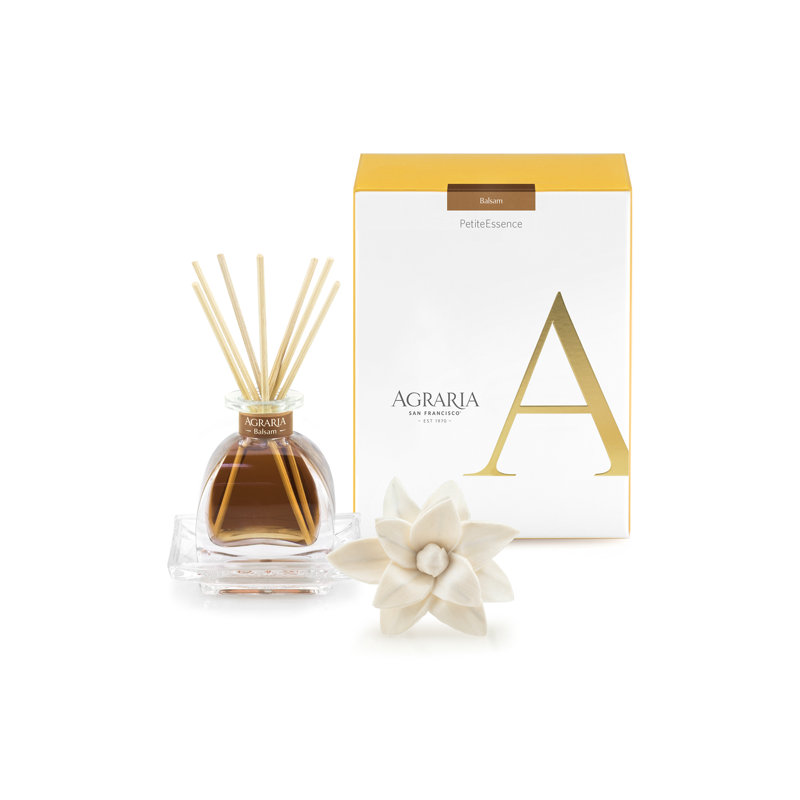 Petite Glass Reed Diffuser with Natural Oils