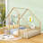 Wooden House Shape Floor Bed With Guardrails-1948097415-1948097413