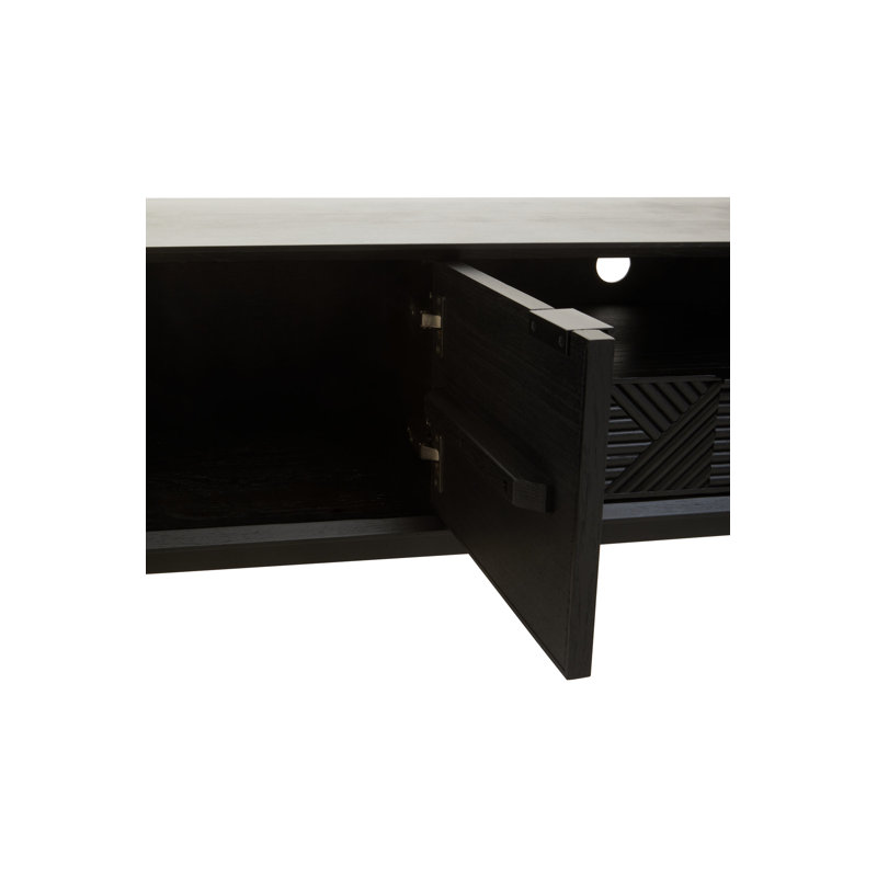 50cm H Media Shelves, Black