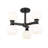 Mosteller Glass Semi Flush Mount-64612169