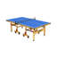 Table de ping-pong pliable d'intérieur avec roulettes