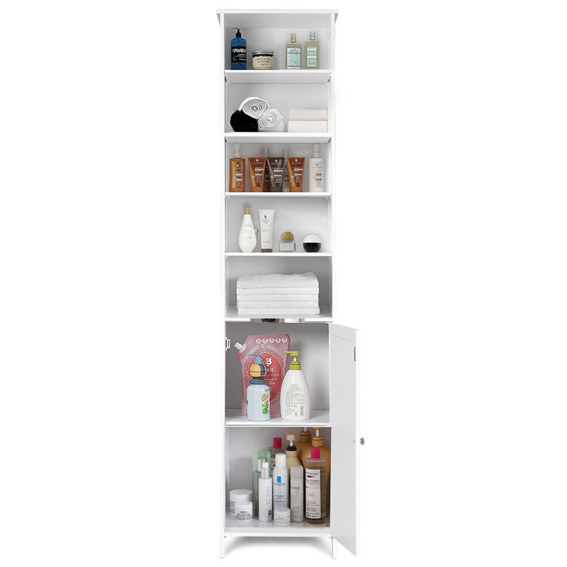 Nanika Linen Cabinet, White