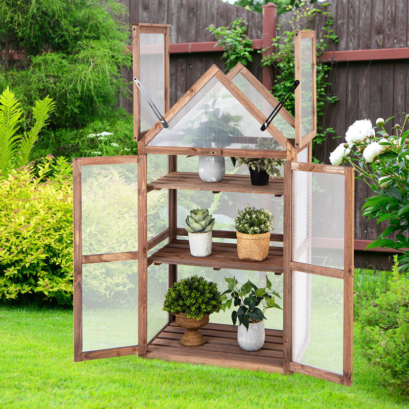 2' W x 1' D Hobby Greenhouse