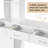 Thame Barber Station for Hair Stylist, Salon Wall Station with Barber Cabinet, Hair Stations Equipment Hair Dryer Holder, Drawers, Wall Mount Barber Beauty Station, Mirror not Included-1864532447