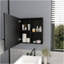 Pharmacie Clayton, salle de bain, noir-745943103