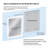 Abagail Metal Flat Wall Mirror