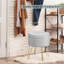 Repose-pieds de rangement rond 15 po Celecia-1571099048