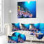 « tropical corail de corail », reproduction de photo sur toile tendue-29504892