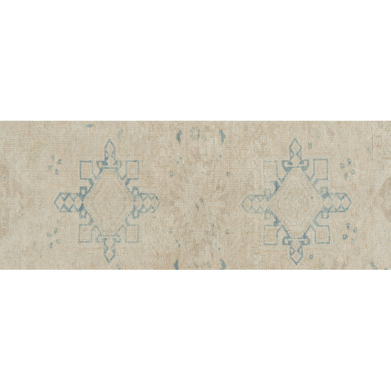 One-of-a-Kind 2'6" X 7'11" Hand Knotted Area Rug
