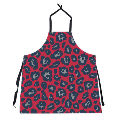 Animal Print Bib Apron