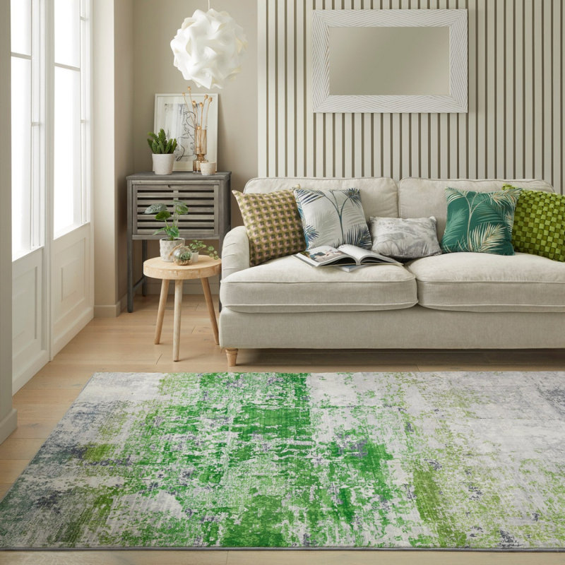 Ankica Abstract Area Rug, Rectangle 200 x 290 cm