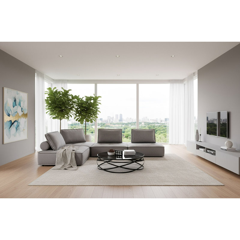 Canapé modulaire 4 pièces Nolden