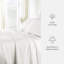 Ensemble de draps 100% satin de coton-105688831