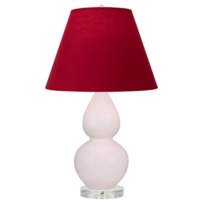 Petite lampe d'appoint à double gourde