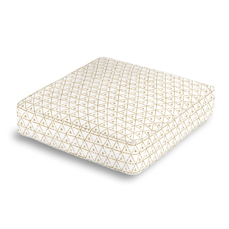 Geometric Cotton Throw Pillow