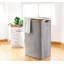 Fabric and Bamboo Laundry Hamper-368519605