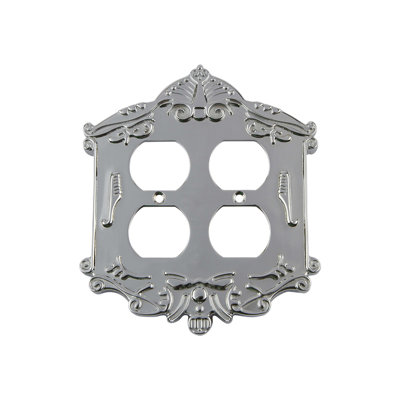 Victorian 2-Gang Duplex Outlet Wall Plate