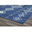 Tapis Bodrum Tribal Native Blues-50859325