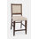 Alvord Upholstered Counter Stool with Solid Wood Frame