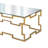 Romine Glass Top Coffee Table