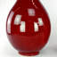 Vase de table rouge à porcelaine 32 po ranshaw