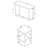 White Marble 4-Piece Dining Set