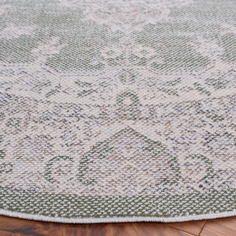 Harrison 400 Performance Oriental Rug, Round 6'7"