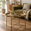 Steel Top Coffee Table