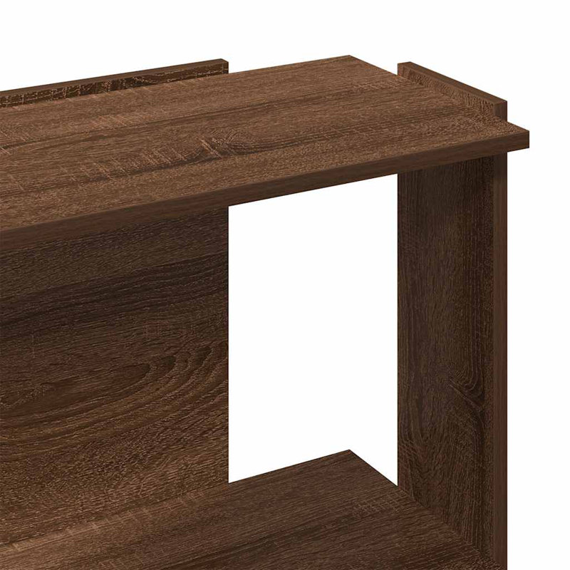 60 cm W Bookcase, (3 Shelves) 80cmH x 60cmW x 30cmD, Black