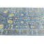 Tapis oriental bleu Oushak Chobi