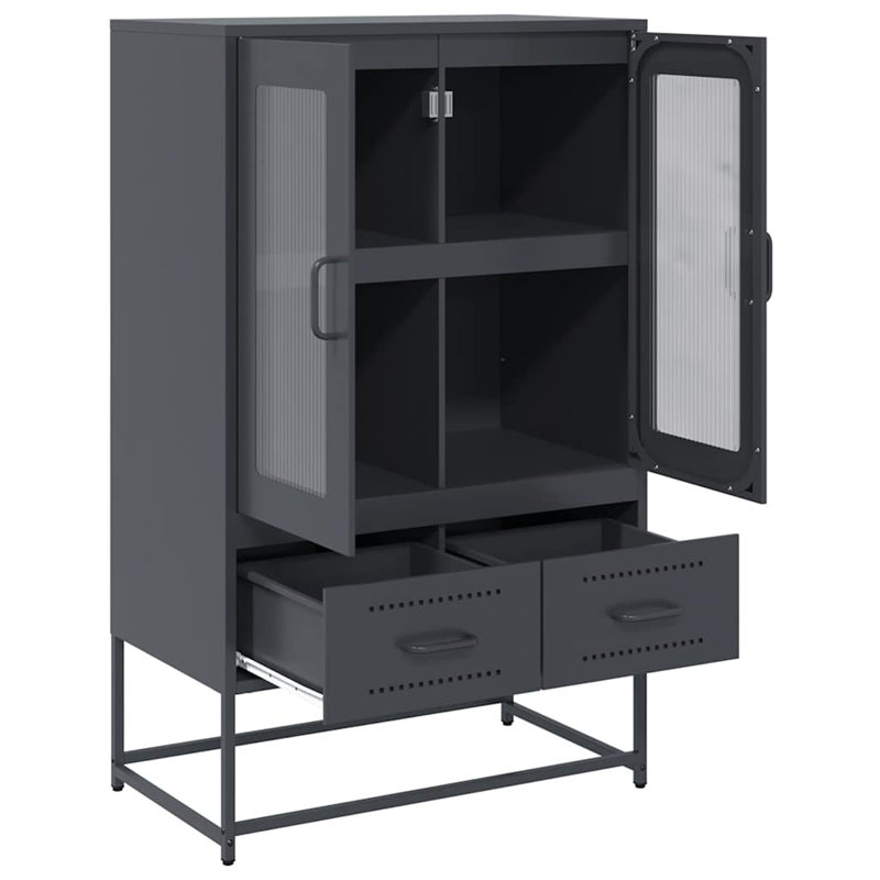 Azizul 68cm Sideboard, Anthracite