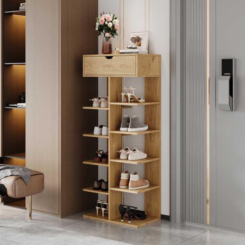 10 Pair Shoe Storage Cabinet