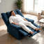 Big and Tall Power Recliner Chair with Dual Motor, Power Headrest, 400 lbs Capacity, USB-C Charging-1896236142-2139774380