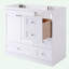 Meuble-lavabo de salle de bain sans lavabo, avec 5 tiroirs-1436895198