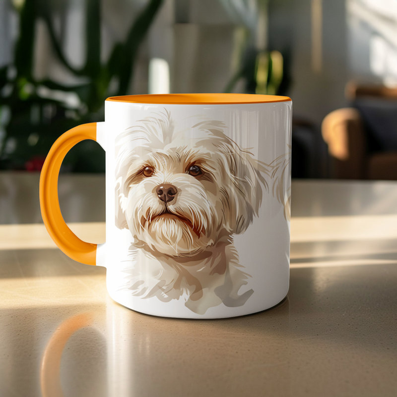 Mug, Orange, 4