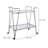 Bobb Metal Bar Cart-1962071293