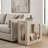 Inniss Modern Geometric 22" End Table with Open Shelf-878405167