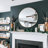 Solid Wood Circle Wall Mirror,Bathroom Mirror-1804636189-1844383759