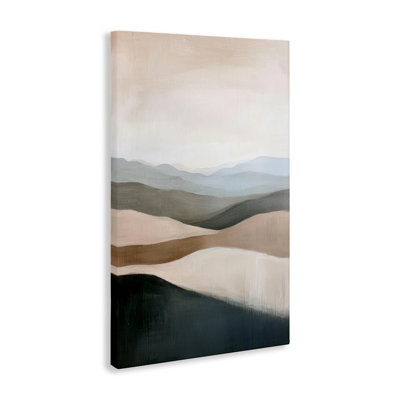 «Desert Dunes Layered Hills Canvas» par Petal Prints Design