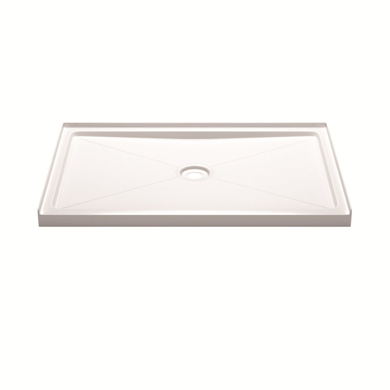 Base de douche simple l 60 po x P 42 po