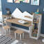Elodie 180cm Writing Desk Chair Set